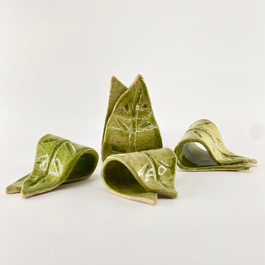 Leaf Napkin Rings